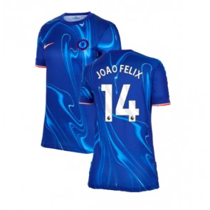 Chelsea Joao Felix #14 Replika Hjemmebanetrøje Dame 2024-25 Kortærmet